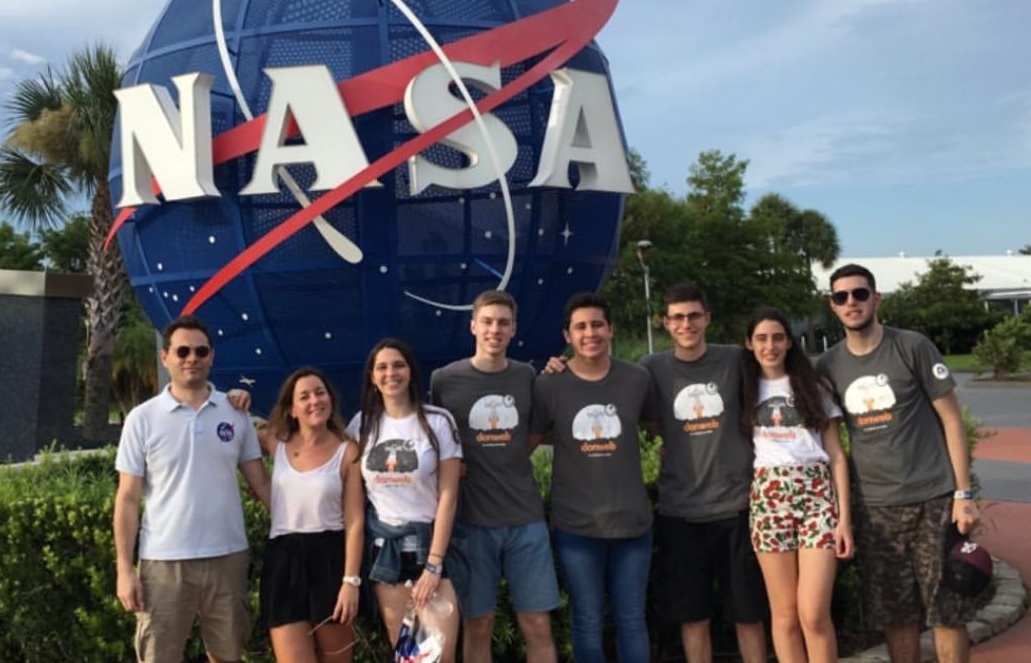Jóvenes ganadores del Space App cumplieron su sueño de viajar a la Nasa